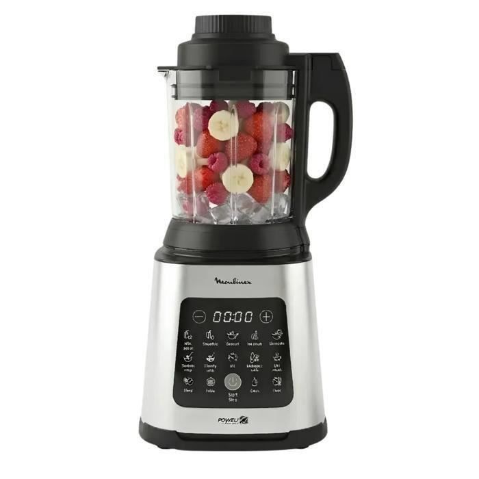 Moulinex PerfectMix Cook Blender chauffant Recettes chaudes et froides LM835D10