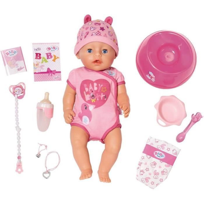Baby Born Soft Touch Poup e babyborn Fille 43cm Cdiscount Jeux