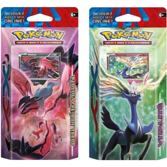 Deck de démarrage POKEMON XY - 60 cartes dont une brillante - Modèle ...