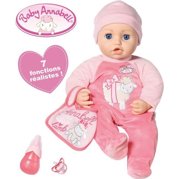 Baby Annabell Poup e Annabell 43cm Cdiscount Jeux Jouets