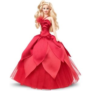 POUPÉE Barbie - Barbie Joyeux Noël Blonde - Poupée - 6 ans et +