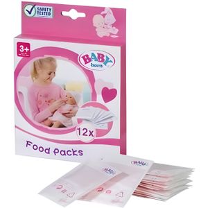 ACCESSOIRE POUPON Baby Born - Paquet de 12 sachets de nourriture