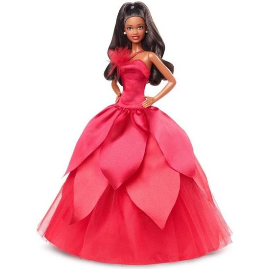 Ensemble de vêtements Barbie - Robe carreaux rouge