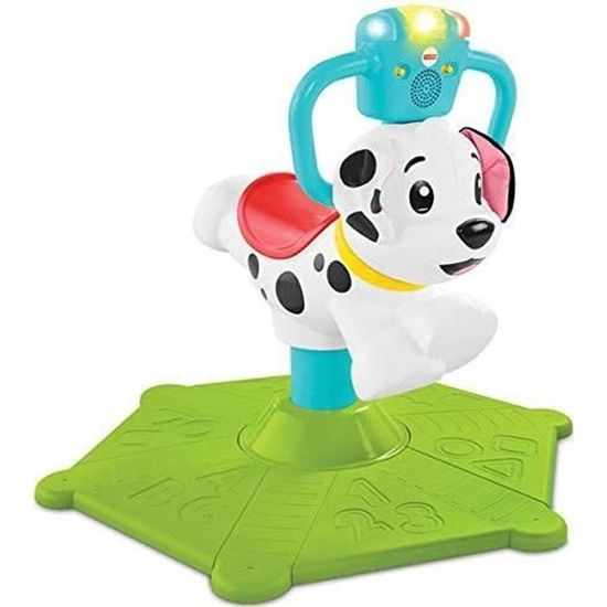 Porteur Tourni-Rebond Petit Chien Fisher-Price - Musique et contenu éducatif - 12 mois et +