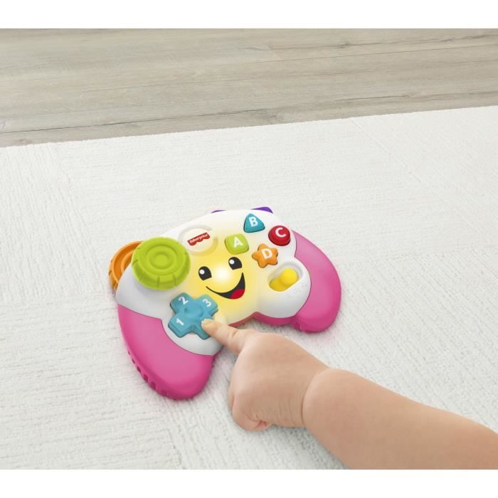 Fisher Price manette de jeu et d apprentissage Rires et Eveil HXY11