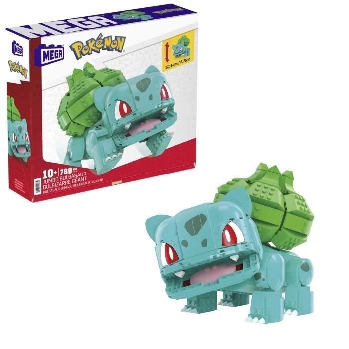 MEGA Pokemon Bulbizarre Geant 1 figurine articulee 355 pcs HNT96 Cdiscount Jeux Jouets