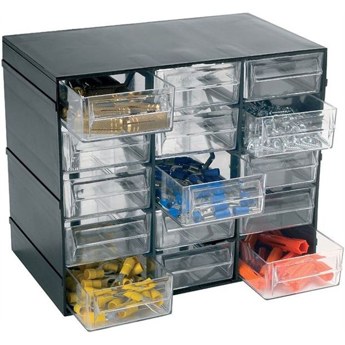 Hobby Casier De Rangement Vide Noir 15 Tiroirs Achat Vente Bac De Rangement Outils Hobby Casier Noir 15 Tiroirs Cdiscount