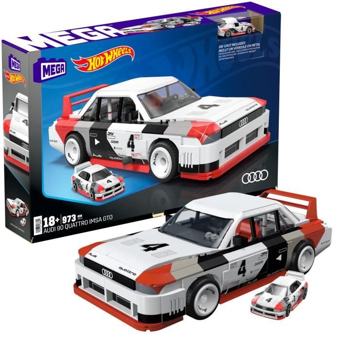 MATTEL Hot Wheels MEGA Audi 90 Quattro IMSA GTO - vue 2