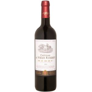 VIN ROUGE Château Vieux Roudey 2021 Médoc - Vin rouge de Bordeaux