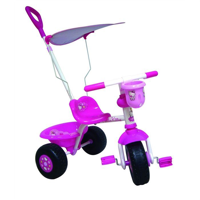 Tricycle HELLO KITTY avec canopy amovible Cdiscount Jeux Jouets
