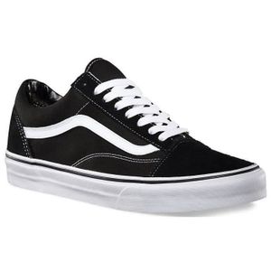 vans old skool carreaux noir et blanc