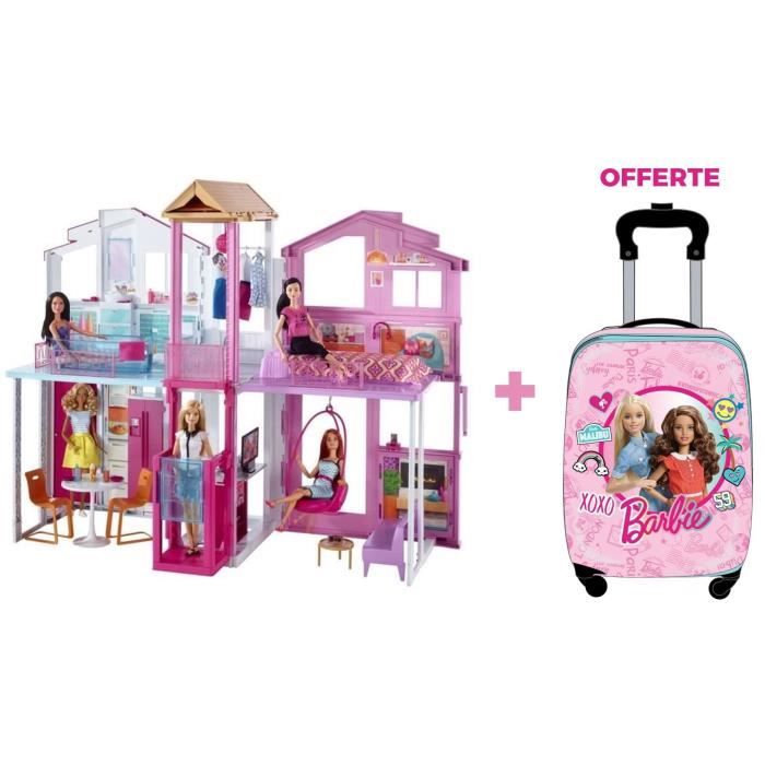 maison valise barbie