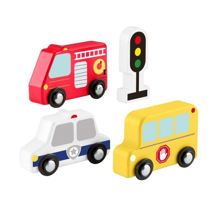 FISHER PRICE Asst véhicules a pousser pack 5 JCY32
