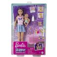 Coffret Skipper Bebe Au Lit - Barbie - Playset Poupée - 3 Ans Et +-5