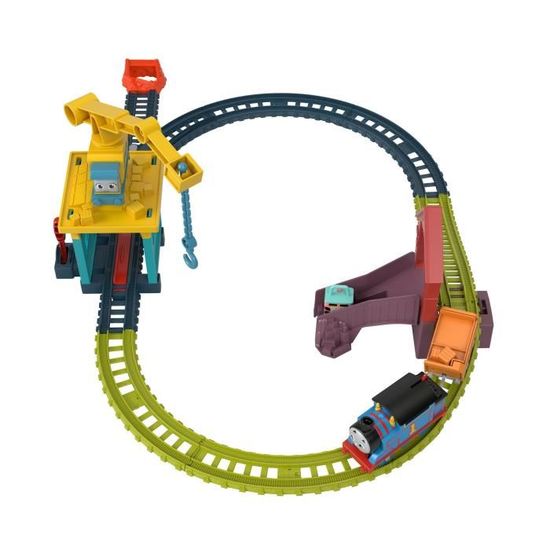 Thomas et ses Amis - Circuit motorisé La Piste De Carly Et Sandy - Figurine 1er âge - 3 ans et + - Jeux - Jouets Thomas et ses Amis - Circuit motorisé La Piste De Carly Et Sandy - Figurine 1er âge - 3 ans et + - Jeux - Jouets