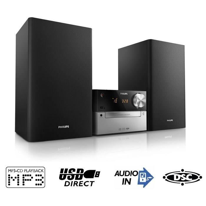 Destockage PHILIPS MCM2320 Microchaîne HiFi USB CD FM chaine hifi — free download