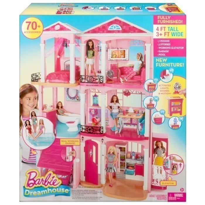 BARBIE - Maison De Rêve - Cdiscount Jeux - Jouets