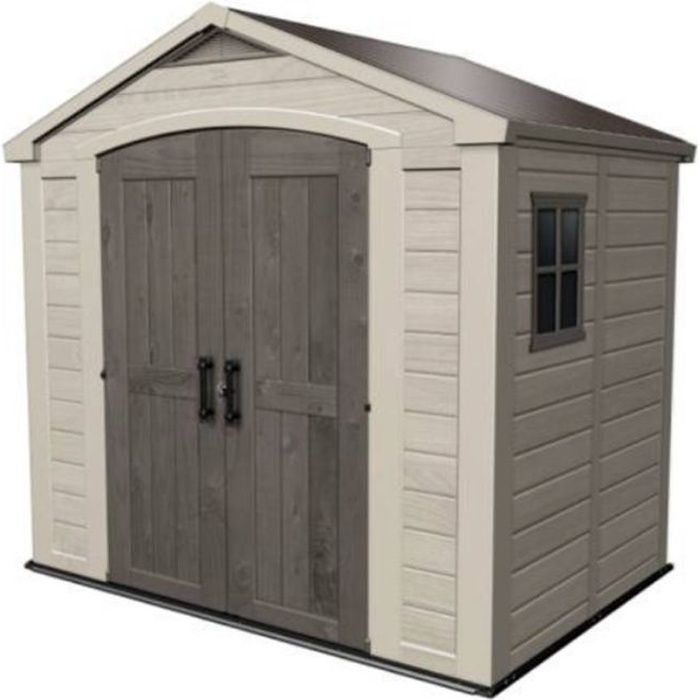 Keter Abri De Jardin En Resine 4 7m Marron Et Beige Achat Vente Abri Jardin Chalet Keter Abri Jardin Resine 4 7m Cdiscount