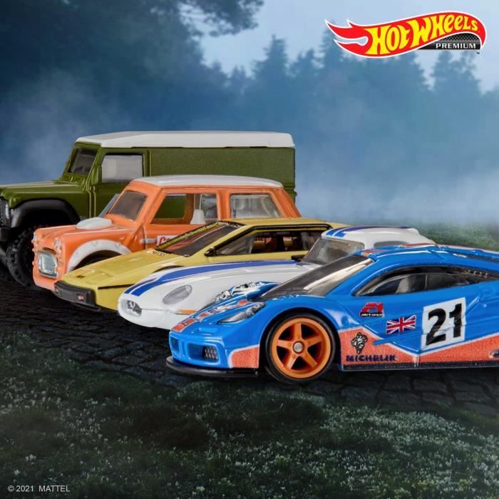 Hot Wheels-Coffret de 10 véhicules en métal moulé à l'échelle 1/64 | Mattel