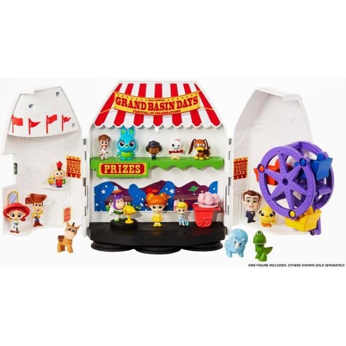 Coffret de jeu mini-figurines Buzz l'Eclair Toy Story 4 - MATTEL - Playset - Intérieur