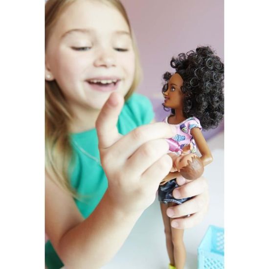 coffret barbie baby sitter