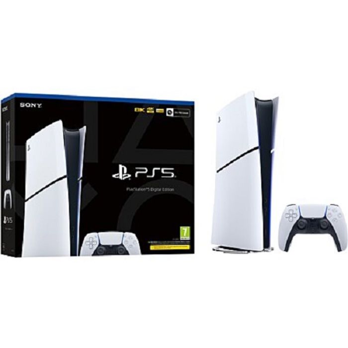 SONY PlayStation 5 Digital Edition 825 Go blanche - Reconditionné - Etat correct