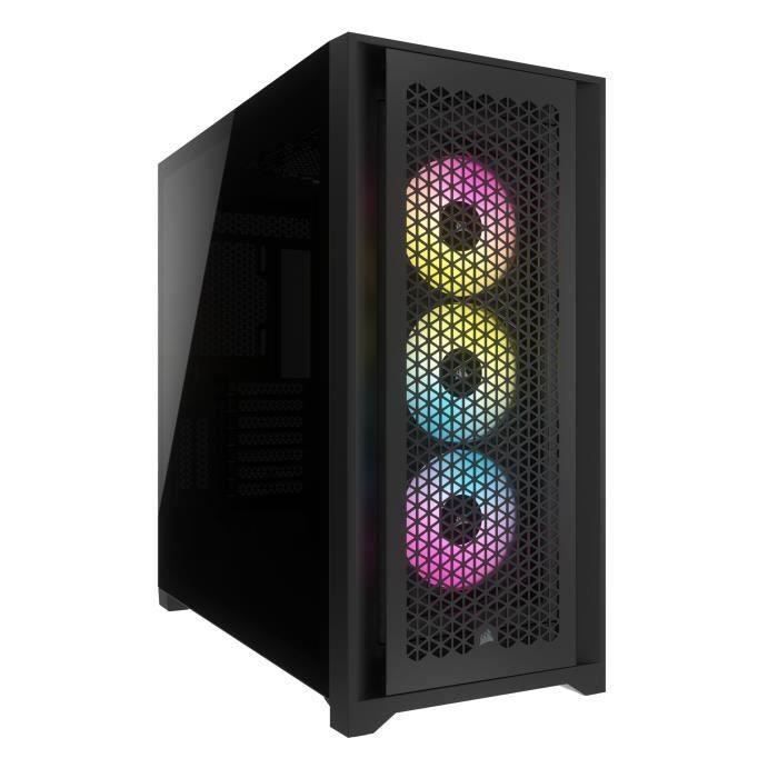 Boîtier PC - CORSAIR - FRAME 5000D RS ARGB Airflow - Moyen-tour - Noir - CC-9011309-WW