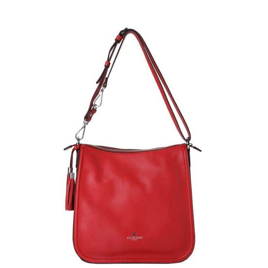 Sac Bandoulière Kesslord Cuir Noir - Occasion Très Bon état, Sac Main Femme Pratique