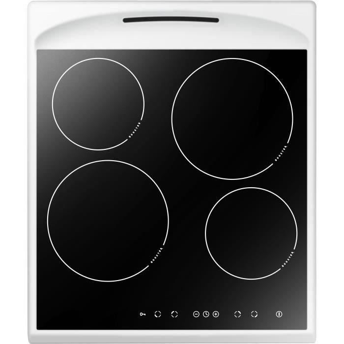 Continental edison - cuisiniere induction 3 zones - four multifonction  catalyse 65l - programmateur digital - blanc - La Poste