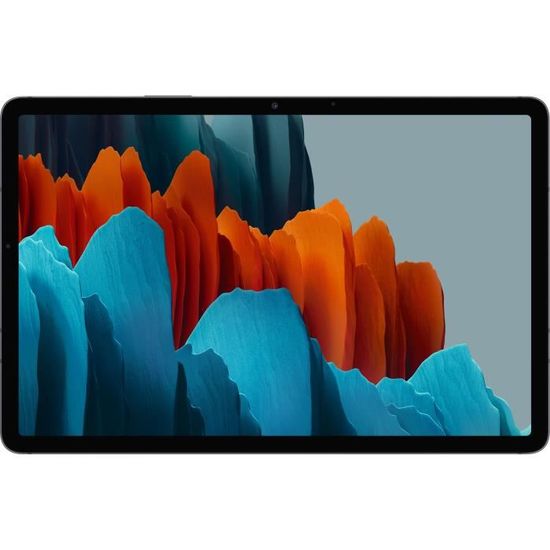 Tablette Tactile - SAMSUNG Galaxy Tab S7 - 11" - RAM 6Go - Android 10 - Stockage 128Go - Noir - 4G