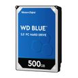 WD Blue™ - Disque dur Interne - 500Go - 7 200 tr/min - 3.5" (WD5000AZLX)-0