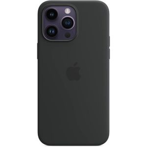COQUE - BUMPER Coque APPLE iPhone 14 Pro Max silicone Midnight