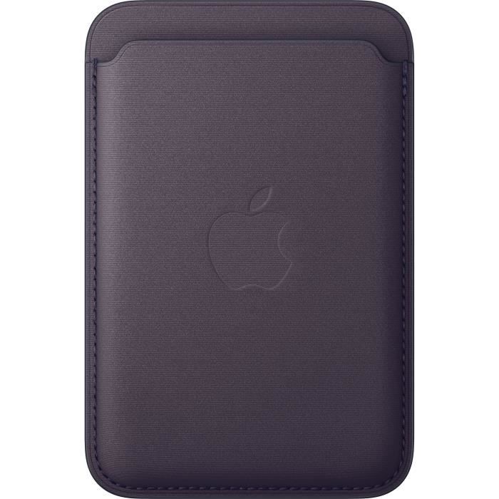 APPLE iPhone - Portefeuille à tissage fin avec MagSafe - Midnight Purple