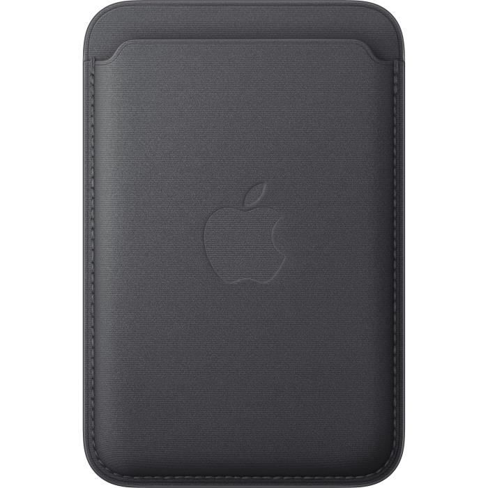 APPLE iPhone - Portefeuille à tissage fin avec MagSafe - Black