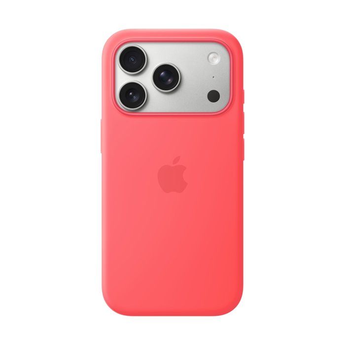 Coque Apple en silicone avec MagSafe pour iPhone 17 Pro - vue 1