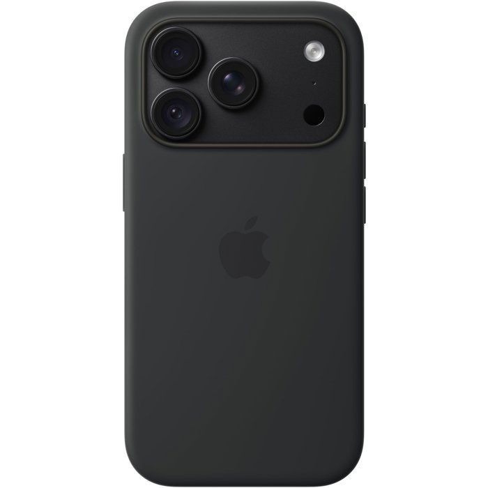 APPLE iPhone 18 Pro - Coque en silicone avec MagSafe - Noir