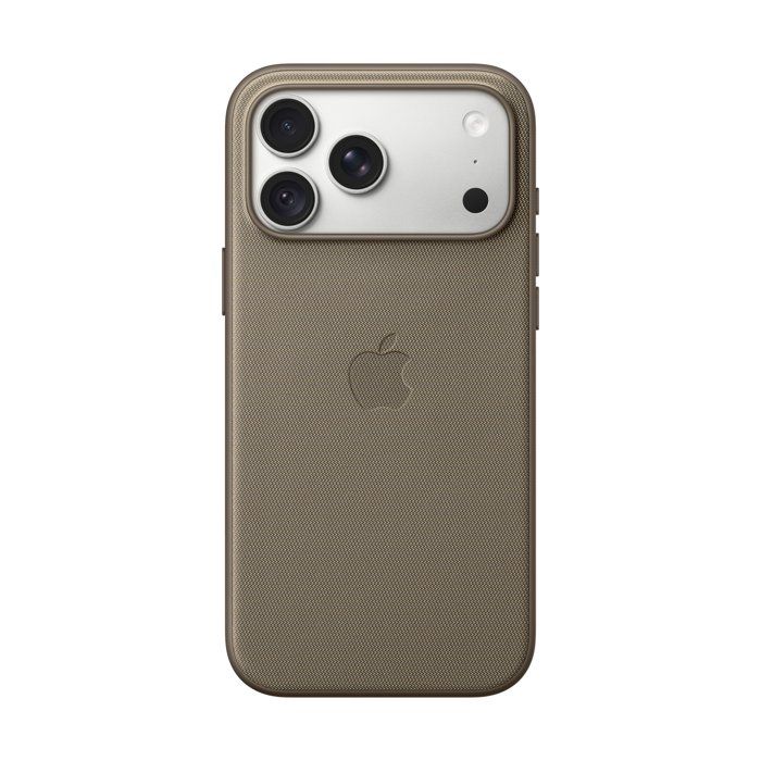 APPLE iPhone 18 Pro Max - Coque à tissage fin avec MagSafe - Taupe