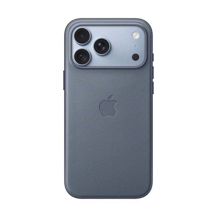 APPLE iPhone 18 Pro Max - Coque à tissage fin avec MagSafe - Bleu chambray