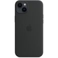 Coque APPLE iPhone 14 Plus silicone Midnight-2