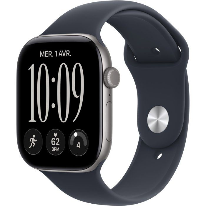 Apple Watch Series 12 GPS 46 mm Boîtier en aluminium avec Bracelet Sport / - vue 3