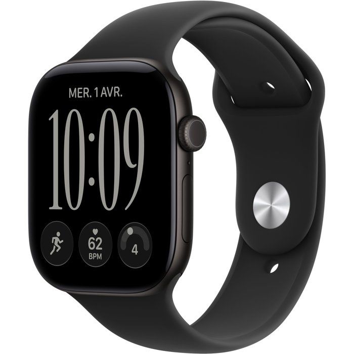 Apple Watch Series 12 GPS 46 mm Boîtier en aluminium avec Bracelet Sport / - vue 2