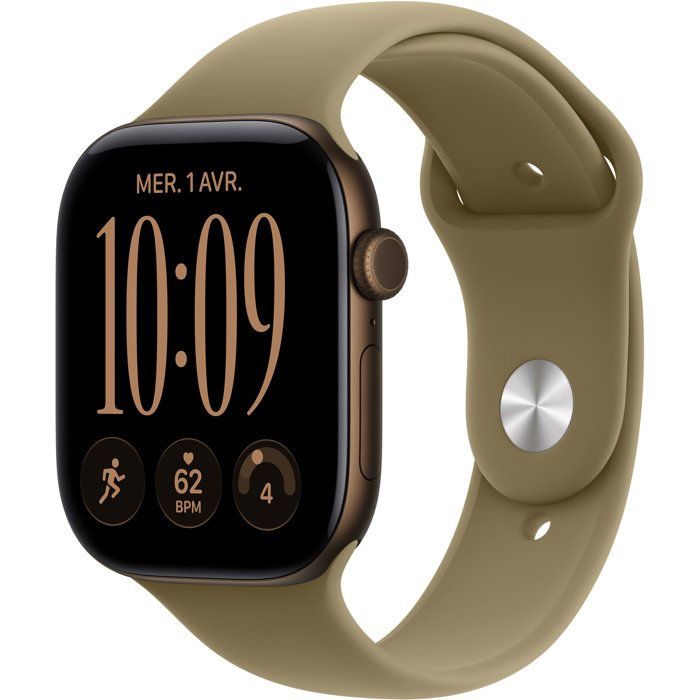 Apple Watch Series 12 GPS 46 mm Boîtier en aluminium avec Bracelet Sport / - vue 2
