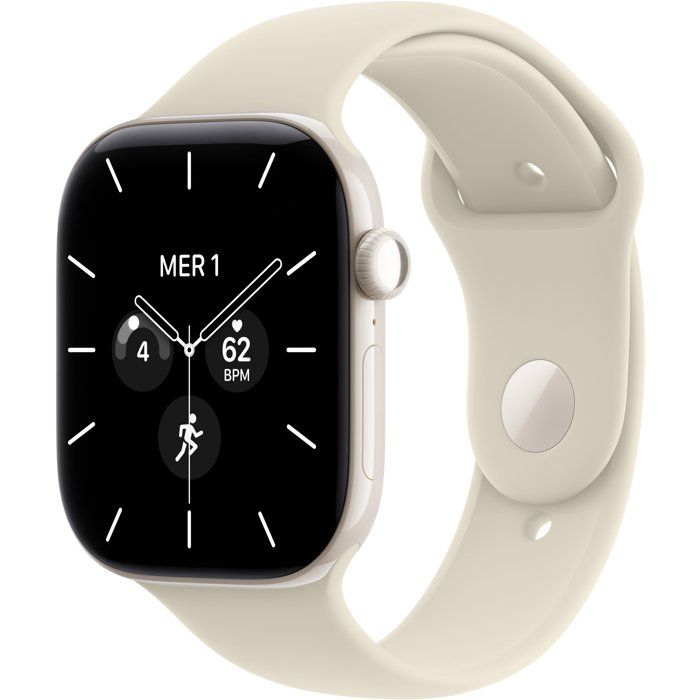 Apple Watch Series 12 GPS + Cellular 46 mm Boîtier en céramique avec Bracelet Sport Sable / - vue 2