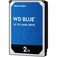 WD Blue™ - Disque dur Interne - 2To - 5 400 tr/min - 3.5" (WD20EZRZ)-0