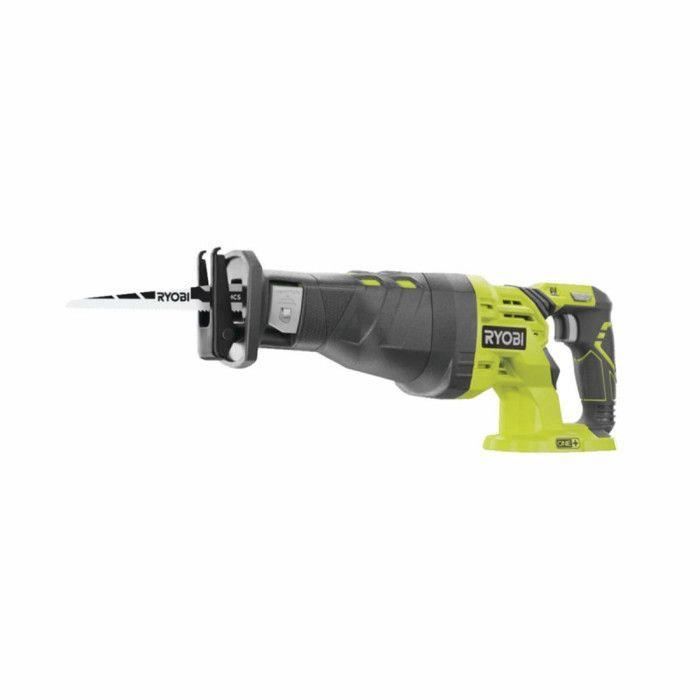 RYOBI - Scie sabre 18V ONE+ - 0-2 900 cp/min - course 28mm - bois 200mm - système anti-vibration - Livrée avec 1 lame - R18RS-0