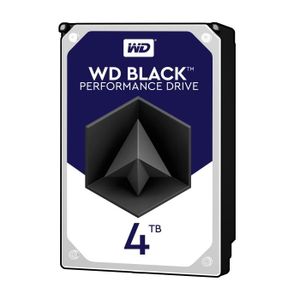 DISQUE DUR INTERNE WD Disque dur interne Black 4To 128Mo 3.5