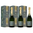 Champagne Deutz Classic Brut avec étui - 75 cl x3