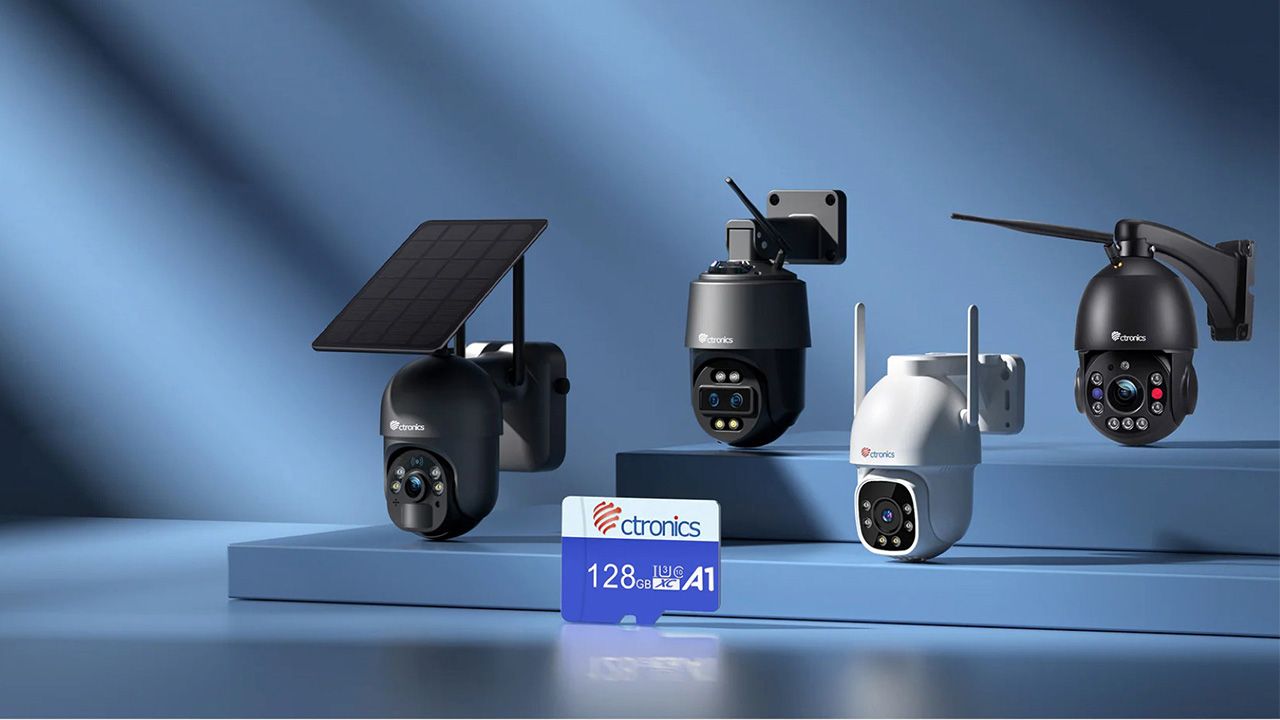 Caméra Solaire Wifi De Surveillance Extérieur Avec Alarme De Mouvement Livraison Offerte